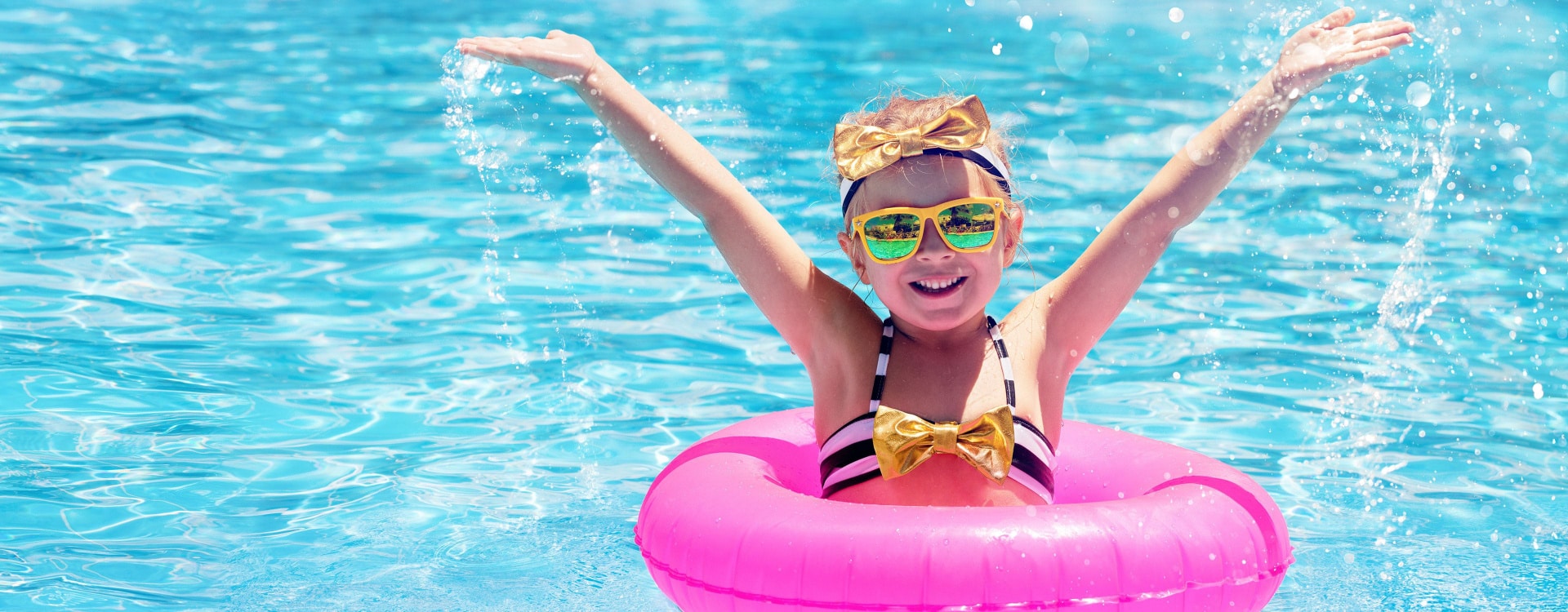 Child In Pool