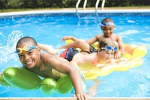 Children In Pool