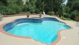 Backyard pool